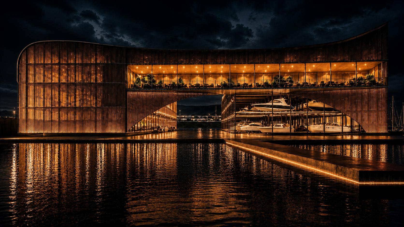 marina noturna