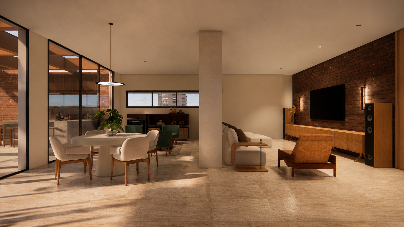 RENDER TRATADO- SALA DE TV 03